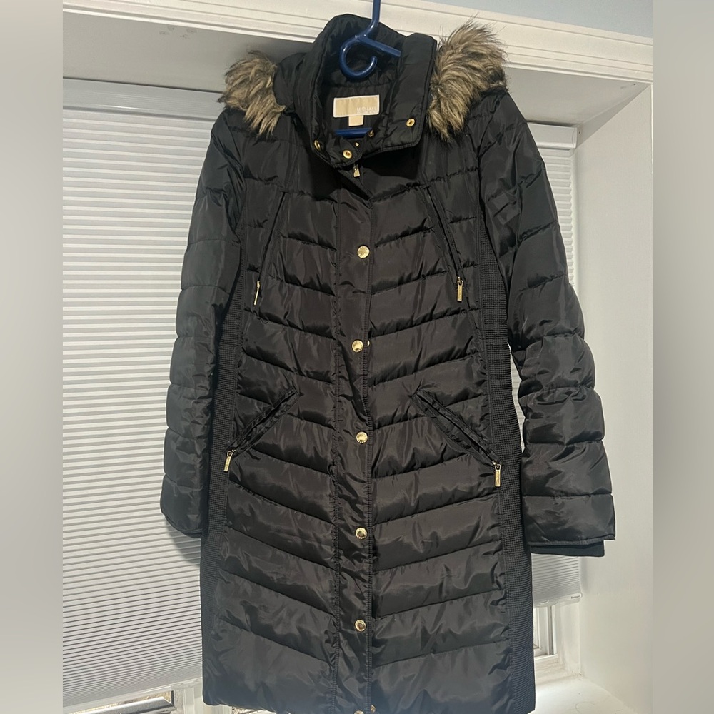 Michael Kors Long Puffer Winter Coat - M